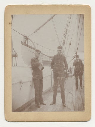53 Photographs onboard U.S.S. Enterprise, 1888-1890