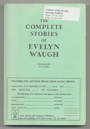 Item #544057 The Complete Stories of Evelyn Waugh. Evelyn WAUGH