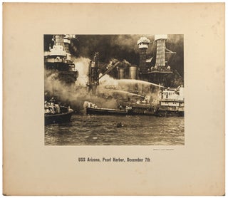 Item #544432 [Large Photo]: USS Arizona, Pearl Harbor, December 7th