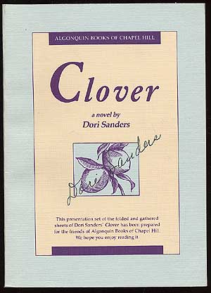 Item #5446 Clover. Dori SANDERS.