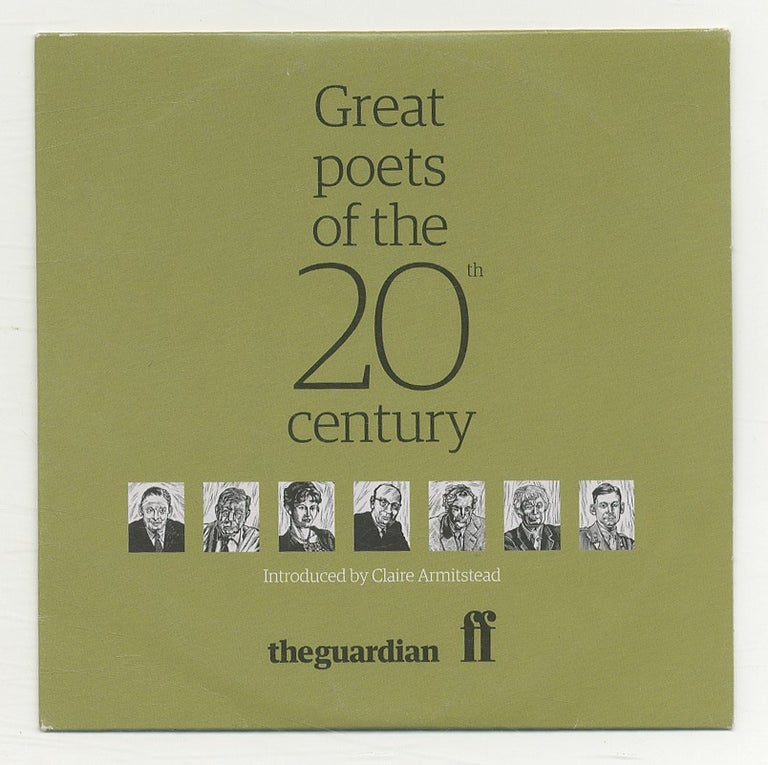 Item #544609 [CD]: Great Poets of the 20th Century. Siegfried SASSOON, Sylvia Plath, Philip Larkin, Ted Hughes, T. S. Eliot, W. H. Auden, Seamus Heaney.