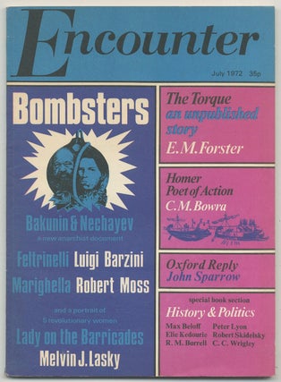 Item #544753 Encounter – July 1972, Vol. XXXIX, No. 1. E. M. FORSTER, James Simmons, Geoffrey...