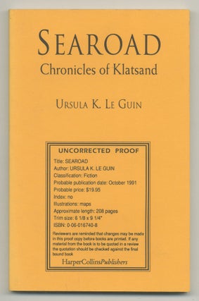 Item #545185 Searoad: Chronicles of Klatsand. Ursula K. LE GUIN