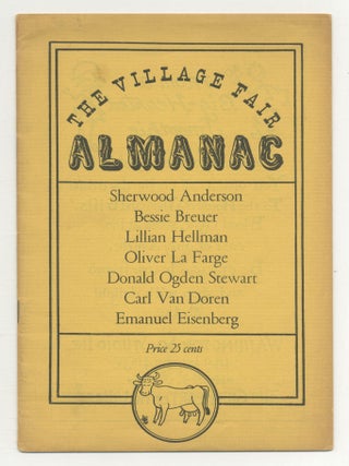 Item #546001 The Village Fair Almanac. Sherwood ANDERSON, others, Donald Ogden Stewart, Lillian...
