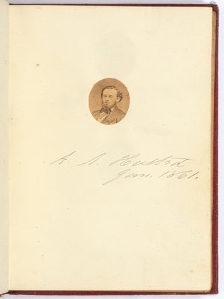 A Civil War Era Photographically Illustrated Autograph Book from the New York State Normal School (now SUNY Albany), 1860-62