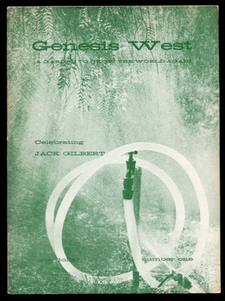 Item #546191 Genesis West – Vol. 1 No. 1, Fall 1962. F. W. BATESON, Beth Van Hoesen, Ruth...