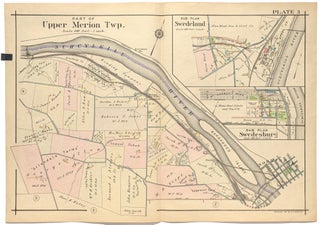 Item #546601 Color Map: “Part of Upper Merion Twp.” (near Philadelphia