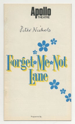 Theater program]: Forget-Me-Not Lane. Peter NICHOLS.
