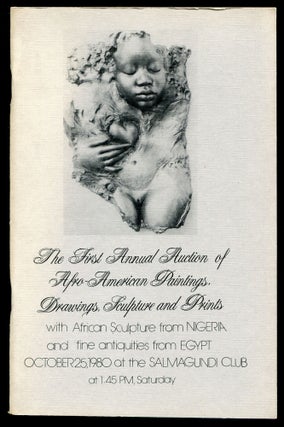 Item #546805 [Auction Catalog]: Collection D'Art Negre: Valuable and Important Afro-American...