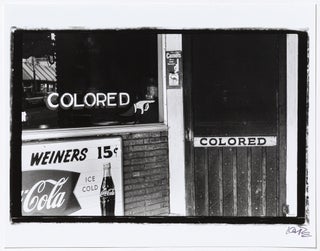Photograph] Storefront [“Colored”], Vicksburg, Mississippi, 1964. Joel KATZ, photographer.