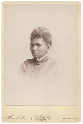 Item #547137 Cabinet Card Photograph of an African-American Woman