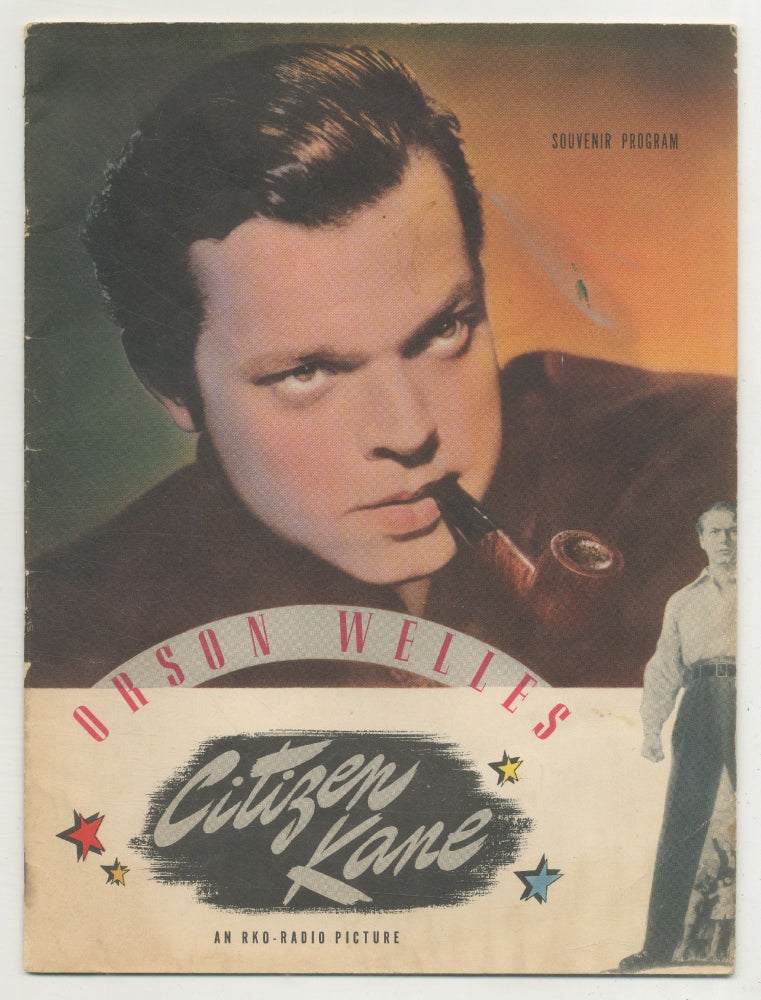 Item #547634 Orson Welles Citizen Kane Souvenir Program. Orson WELLES.