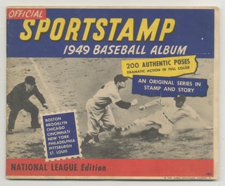 Item #548171 Official Sportstamp 1949 Baseball Album. National League Edition (Complete