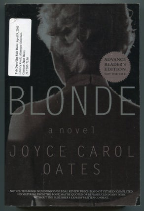 Item #548474 Blonde. Joyce Carol OATES