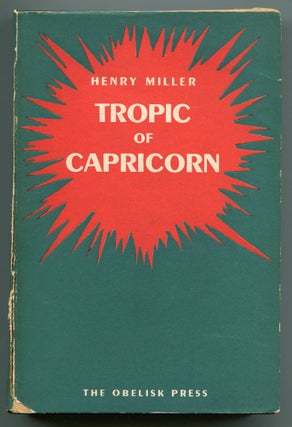 Item #548546 Tropic of Capricorn. Henry MILLER