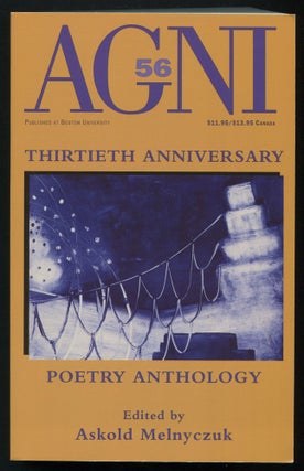 Item #548682 AGNI – Number Fifty-Six (Thirtieth Anniversary). Seamus HEANEY, John Updike, Joyce...