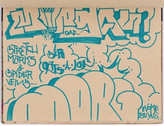 Four Graffiti Writer Black Books, Along with more than 250 Photographs