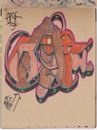Four Graffiti Writer Black Books, Along with more than 250 Photographs