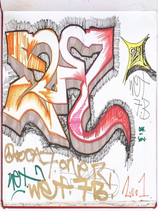 Four Graffiti Writer Black Books, Along with more than 250 Photographs