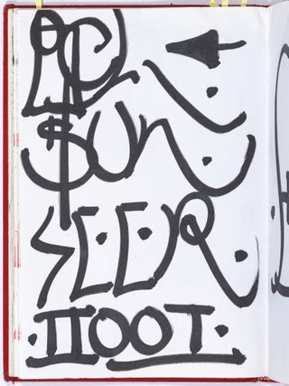Four Graffiti Writer Black Books, Along with more than 250 Photographs