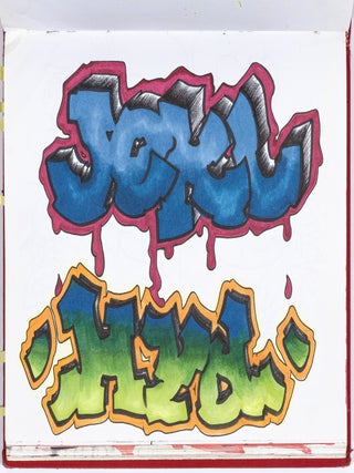 Four Graffiti Writer Black Books, Along with more than 250 Photographs