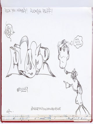 Four Graffiti Writer Black Books, Along with more than 250 Photographs