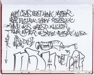 Four Graffiti Writer Black Books, Along with more than 250 Photographs