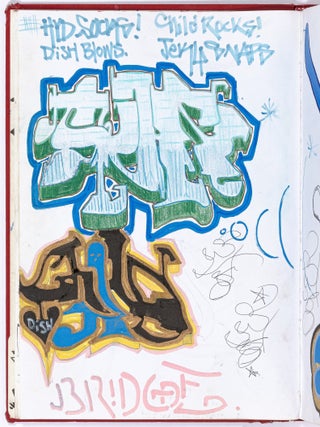 Four Graffiti Writer Black Books, Along with more than 250 Photographs