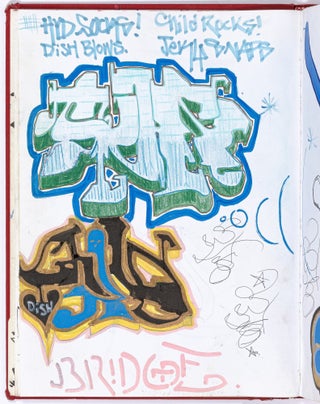 Four Graffiti Writer Black Books, Along with more than 250 Photographs