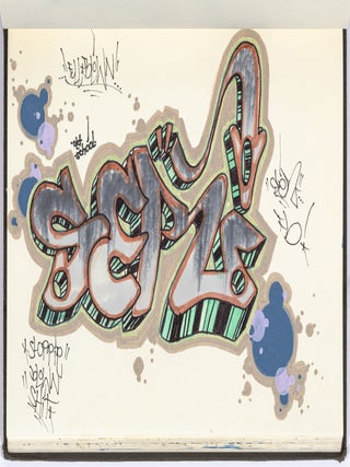 Four Graffiti Writer Black Books, Along with more than 250 Photographs