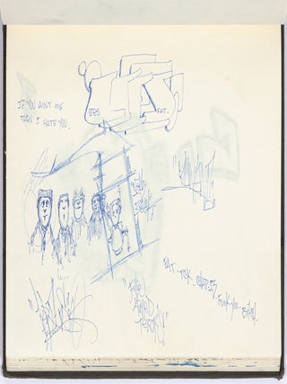 Four Graffiti Writer Black Books, Along with more than 250 Photographs