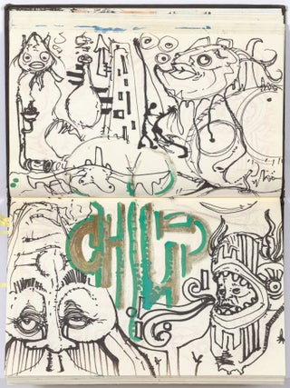 Four Graffiti Writer Black Books, Along with more than 250 Photographs