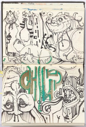 Four Graffiti Writer Black Books, Along with more than 250 Photographs