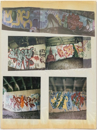 Four Graffiti Writer Black Books, Along with more than 250 Photographs
