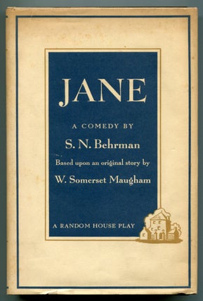 Item #549056 Jane: A Comedy. S. N. BEHRMAN