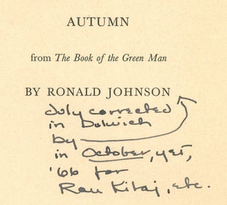 Autumn from The Book of the Green Man