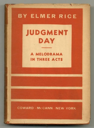 Item #549358 Judgment Day. Elmer RICE