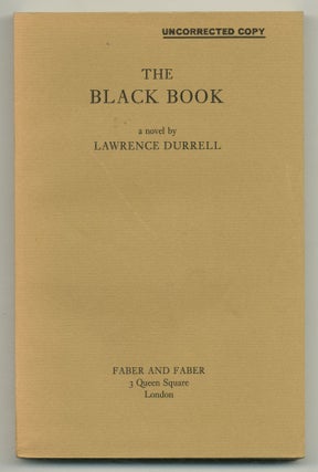 Item #549435 The Black Book. Lawrence DURRELL