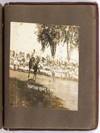 [Photo Album]: Images of Jesse Beery&rsquo;s Wild West Rodeo Exhibitions and Horse Training in Pleasant Hill, Ohio, 1911