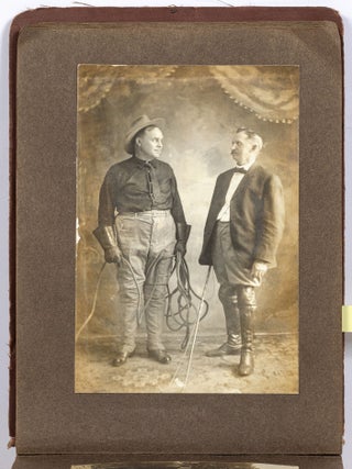 [Photo Album]: Images of Jesse Beery&rsquo;s Wild West Rodeo Exhibitions and Horse Training in Pleasant Hill, Ohio, 1911