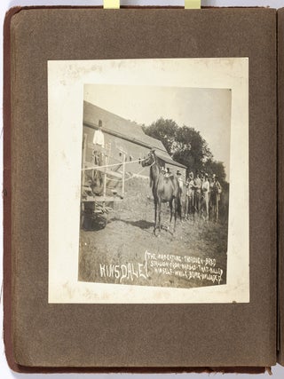 [Photo Album]: Images of Jesse Beery&rsquo;s Wild West Rodeo Exhibitions and Horse Training in Pleasant Hill, Ohio, 1911