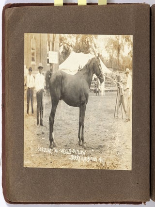 [Photo Album]: Images of Jesse Beery&rsquo;s Wild West Rodeo Exhibitions and Horse Training in Pleasant Hill, Ohio, 1911