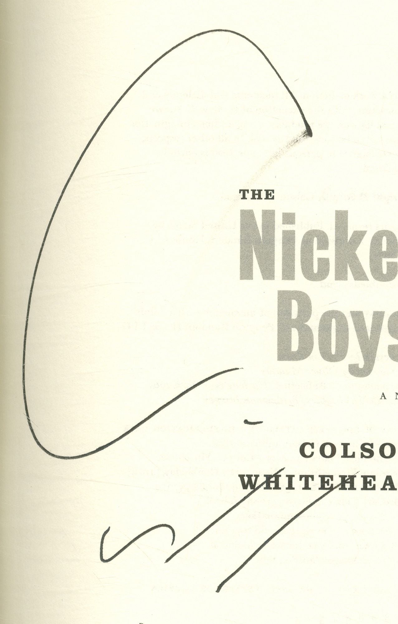 The Nickel Boys | Colson WHITEHEAD