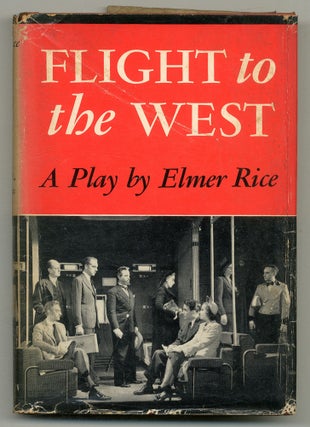 Item #549844 Flight to the West. Elmer RICE