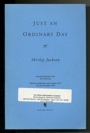 Item #550248 Just an Ordinary Day. Shirley JACKSON