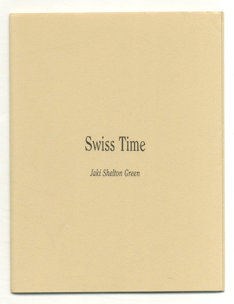 Item #550432 Swiss Time. Jaki Shelton GREEN.