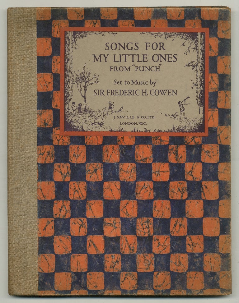 Item #550589 Songs for My Little Ones from "Punch" Frederic H. COWEN, set to music by.