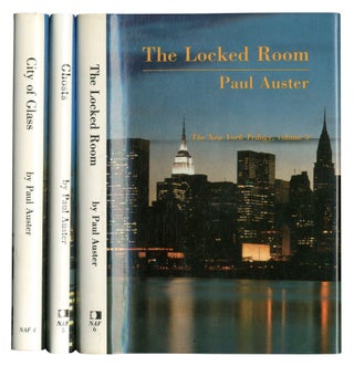 Item #551220 The New York Trilogy: City of Glass, Ghosts, The Locked Room. Paul AUSTER
