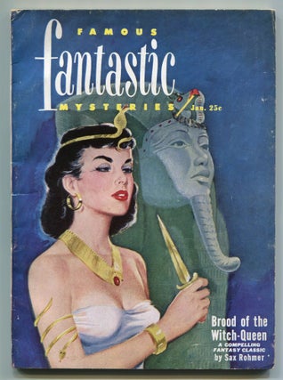 Item #551226 [Pulp Magazine]: Famous Fantastic Mysteries – January 1951. Sax ROHMER, Sir Arthur...