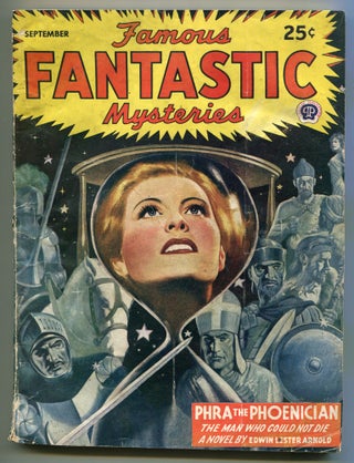 Item #551264 [Pulp Magazine]: Famous Fantastic Mysteries – September 1945. Edwin Lester ARNOLD,...